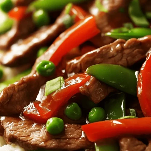 Savory Beef with Oyster Sauce Delight is a dish that captivates the palate with its rich, umami flavors and satisfying textures. This delightful recipe combines tender beef sirloin, vibrant vegetables, and a luscious sauce that melds the sweetness of oyster sauce with the savory depth of soy sauce. The result is a dish that not only excites the taste buds but also offers a comforting meal that's perfect for weeknight dinners or special occasions.