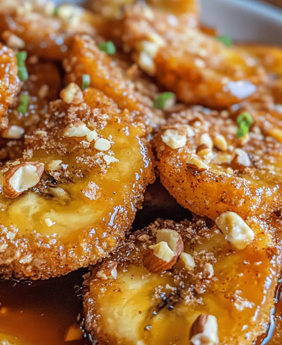 Fried bananas are a beloved treat that transcends borders, offering a delightful balance of sweetness and warmth. Whether enjoyed as a comforting dessert or a quick snack, this dish captures hearts and taste buds alike. The appeal of fried bananas lies not only in their rich flavor and tender texture but also in their ability to evoke feelings of nostalgia and comfort. In this recipe, we elevate the classic fried bananas by drenching them in a luscious cinnamon butter sauce that adds an irresistible twist to this already delightful dish.