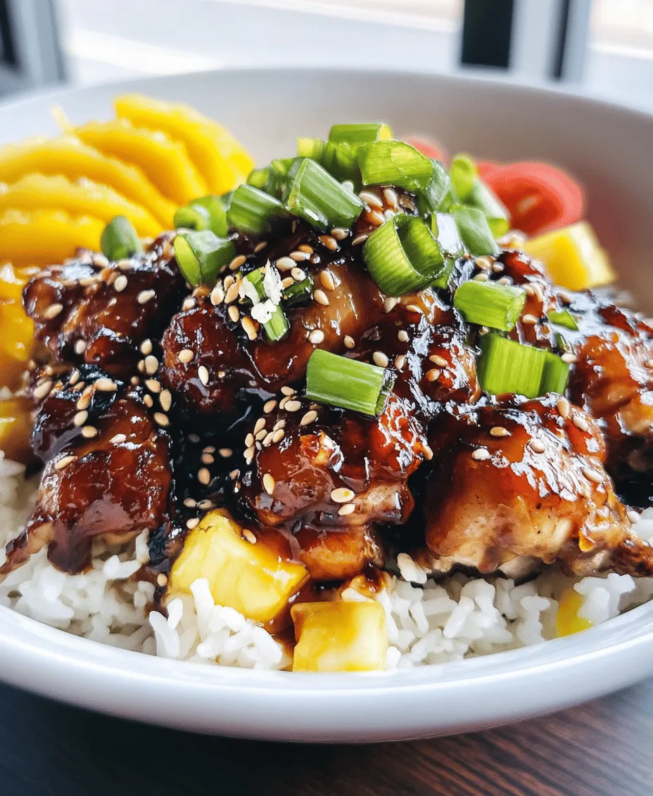 The key to creating a truly delectable Tropical Hawaiian Shoyu Chicken lies in understanding the ingredients that come together to create this harmonious dish. Let’s break down the main components that make this recipe shine.