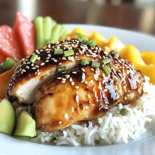 The key to creating a truly delectable Tropical Hawaiian Shoyu Chicken lies in understanding the ingredients that come together to create this harmonious dish. Let’s break down the main components that make this recipe shine.