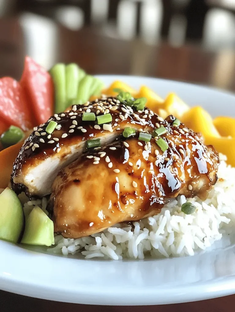The key to creating a truly delectable Tropical Hawaiian Shoyu Chicken lies in understanding the ingredients that come together to create this harmonious dish. Let’s break down the main components that make this recipe shine.