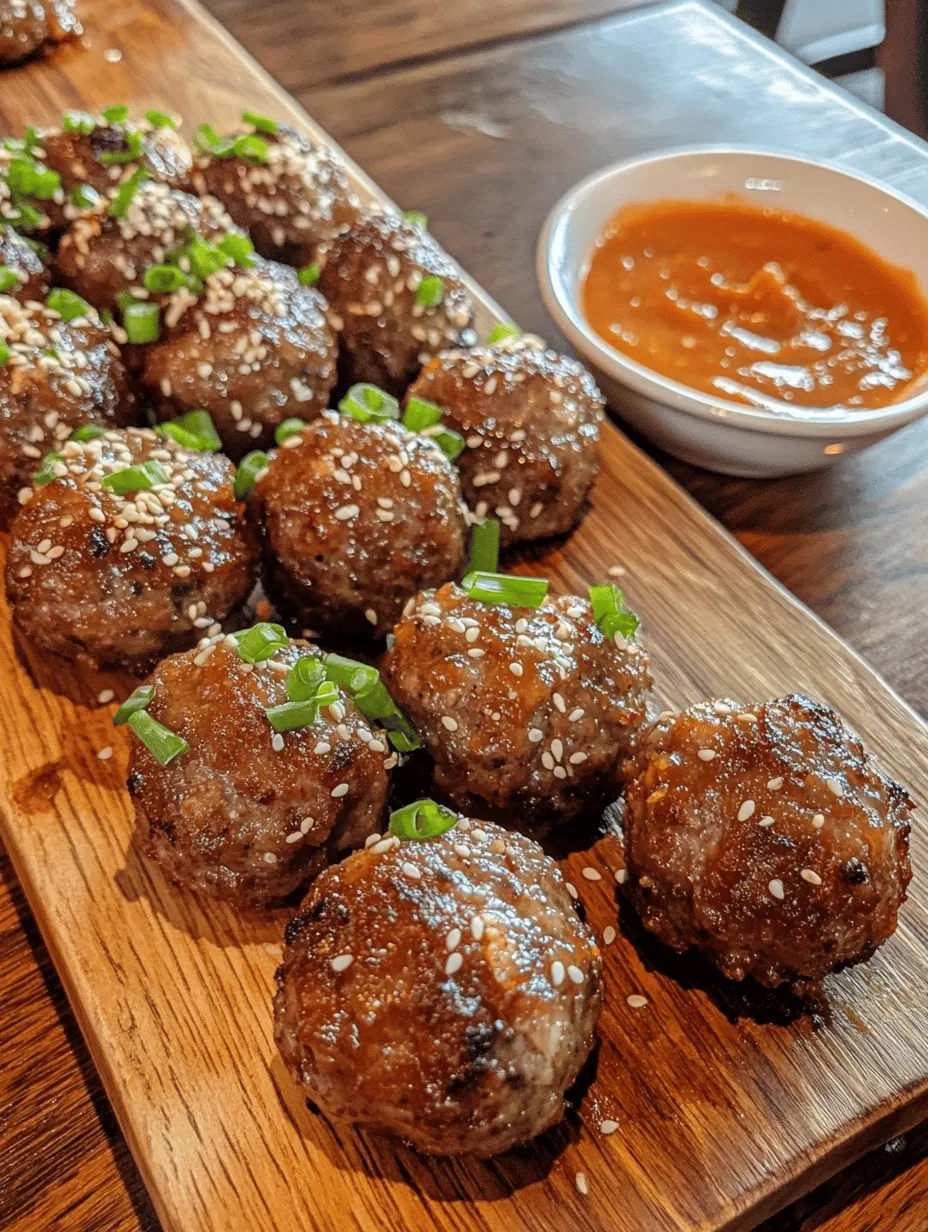 The foundation of any great meatball lies in its choice of meat. When it comes to Korean BBQ meatballs, you have a couple of options: beef or pork. Both meats bring their own unique characteristics to the dish.
