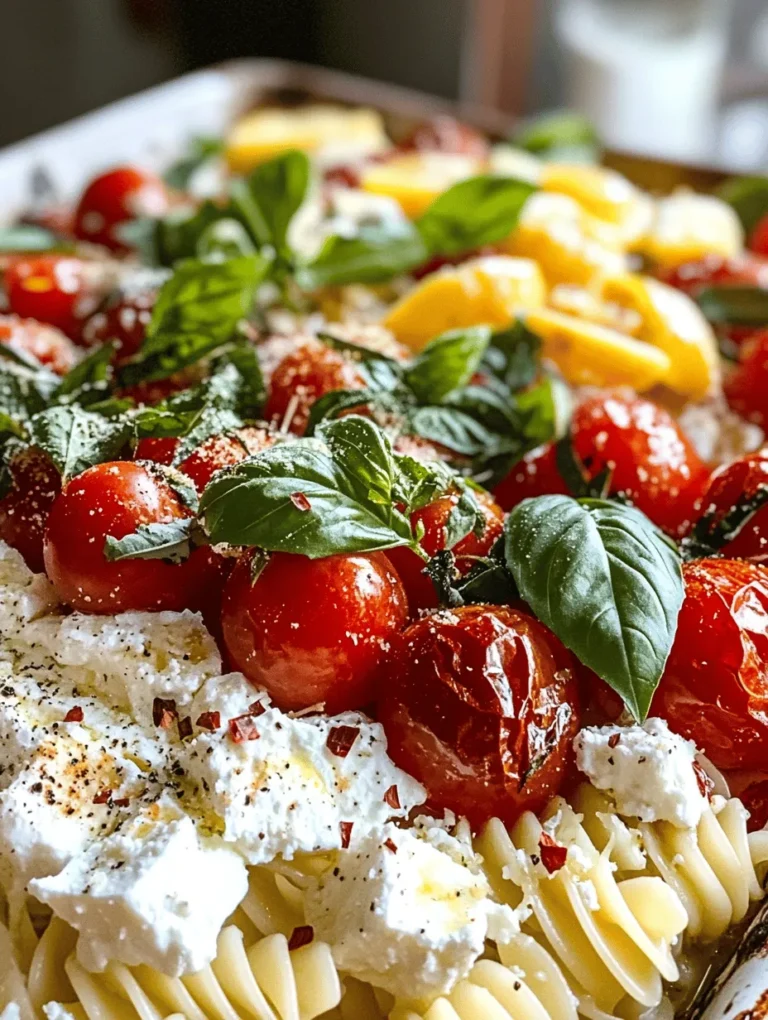 In the world of culinary trends, few dishes have captured the hearts and taste buds of food enthusiasts quite like baked feta pasta. This delightful recipe combines simple ingredients to create a dish that is not only comforting but also elegant enough to serve on special occasions. The allure of baked feta pasta lies in its creamy texture and rich flavor, making it a go-to meal for both busy weeknights and festive gatherings.
