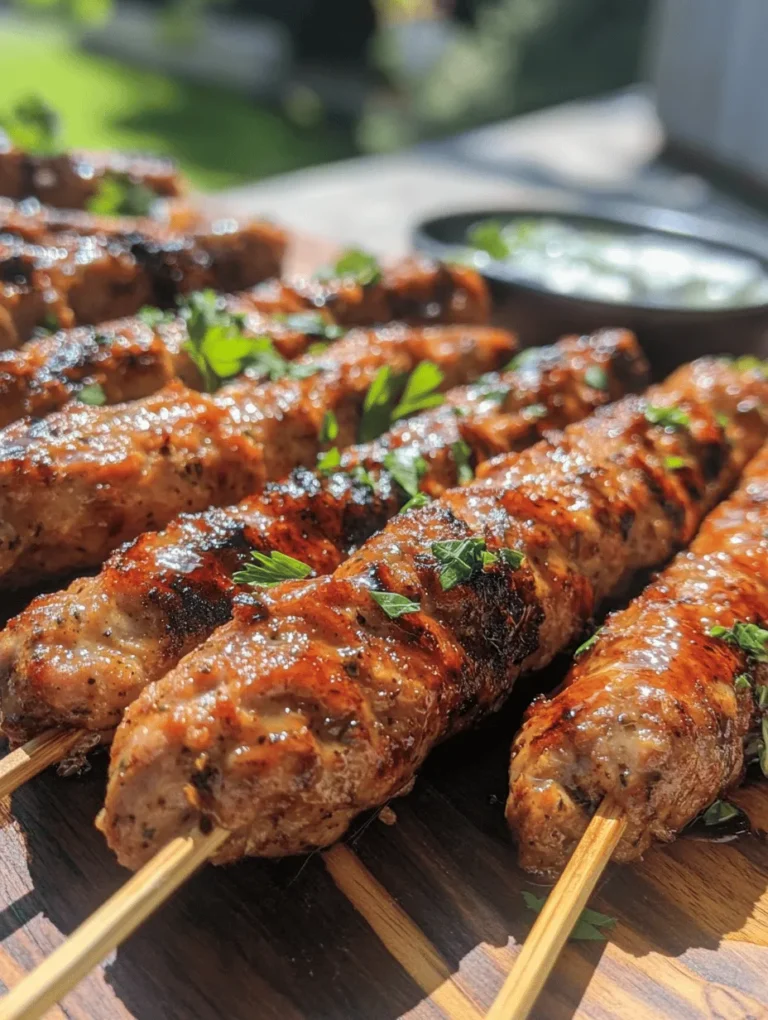 Skewers have long been a favorite in culinary traditions across the globe, from the Middle Eastern kebabs to the vibrant satays of Southeast Asia. Their versatility is unmatched, allowing cooks to experiment with various meats, vegetables, and spices, all while offering an engaging dining experience. One delightful variation that has gained popularity is the Spicy Garlic Chicken Sausage Skewers. This recipe presents a delicious twist on traditional sausage dishes and is perfect for those looking to elevate their grilling game.