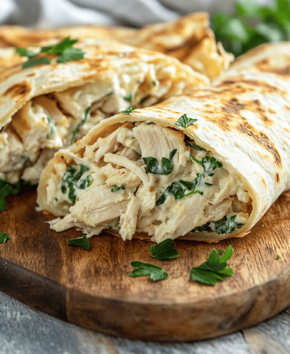 To create the perfect Cheesy Garlic Chicken Wraps, it’s essential to understand the role of each ingredient in the recipe. Let’s break down the main components that contribute to the overall flavor and texture of these wraps.