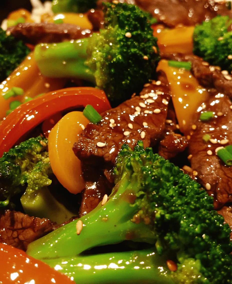To achieve the perfect Savory Beef & Broccoli Delight, it's crucial to understand the role of each ingredient in the dish. From the choice of beef to the sauces that create depth of flavor, each element contributes to the overall appeal.