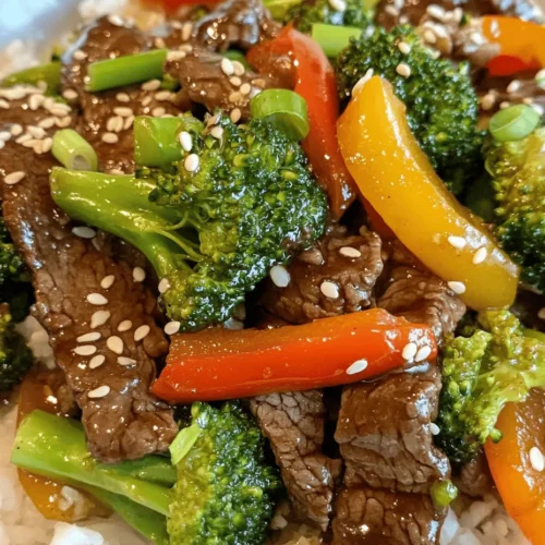 To achieve the perfect Savory Beef & Broccoli Delight, it's crucial to understand the role of each ingredient in the dish. From the choice of beef to the sauces that create depth of flavor, each element contributes to the overall appeal.