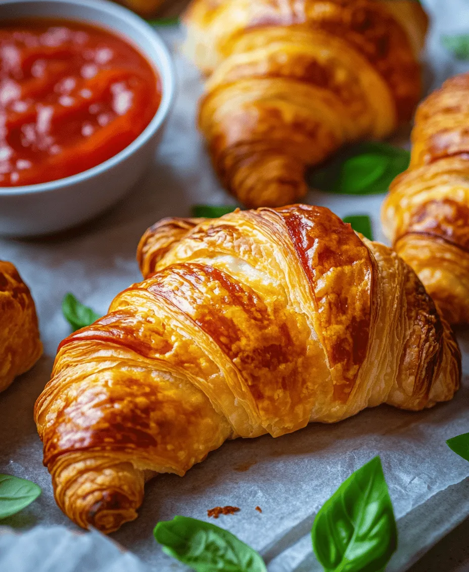 Croissant rolls are a beloved pastry item that combine the flaky, buttery goodness of traditional croissants with the versatility of various fillings, making them a popular choice for both sweet and savory dishes. Their light texture and delectable taste have earned them a special place in kitchens around the world. Among the myriad of creative croissant roll recipes, Mozzarella Pepperoni Croissant Rolls stand out as a delightful option that appeals to pizza lovers and snack enthusiasts alike.