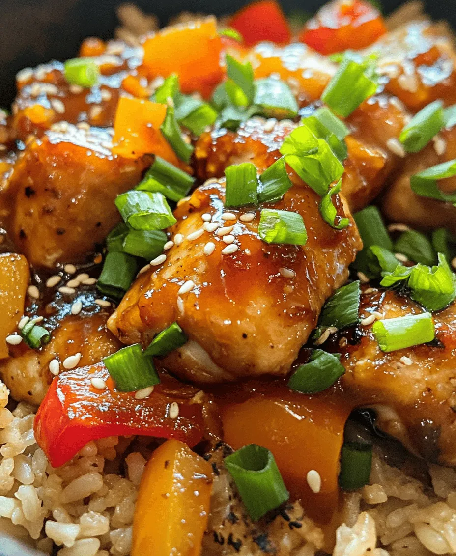 If you’re on the lookout for a delicious, satisfying meal that’s quick to whip up and requires minimal cleanup, look no further than Sizzlin' Honey BBQ Chicken Rice. This mouthwatering dish combines tender chicken thighs, a rich honey BBQ sauce, and savory brown rice into a one-pan wonder that is both flavorful and convenient. Perfect for busy weeknights or casual gatherings, this recipe delivers a delightful fusion of sweet and savory flavors that will leave everyone at the table craving more.