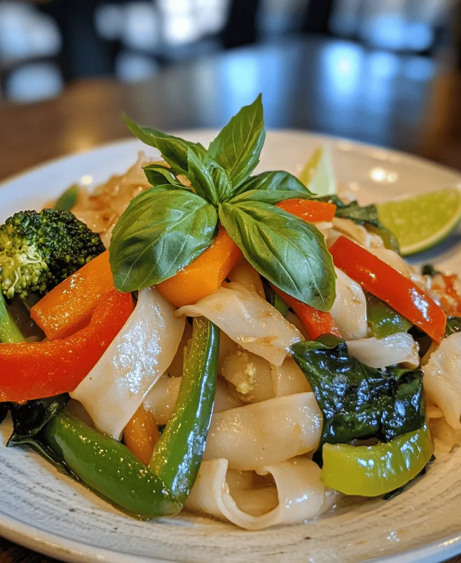 Drunken Noodles, or Pad Kee Mao, is a beloved dish in Thai cuisine, renowned for its bold flavors and delightful spice. Originating from the bustling streets of Thailand, this stir-fried noodle dish has earned its place in the hearts of many food enthusiasts around the world. The name 