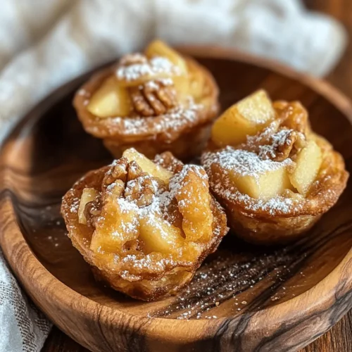Apple fritters have long been cherished as a classic treat that brings together the comforting flavors of warm apples and fragrant spices, all enveloped in a sweet, fried dough. Their golden, crispy exterior and soft, gooey center create a delightful contrast that makes them irresistible to many. However, traditional apple fritters can sometimes be a bit cumbersome to make and enjoy, particularly when it comes to serving them at gatherings or casual get-togethers. Enter Mini Apple Fritter Bites—a fun, bite-sized version of the beloved apple fritter that allows you to experience all the flavors you love, without the fuss of traditional preparation.