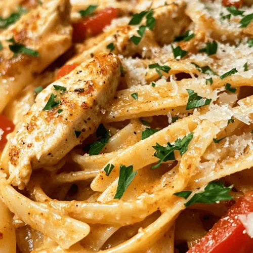 Creamy Cajun Chicken Pasta is a delightful culinary creation that combines the rich, velvety texture of a creamy sauce with the bold, zesty flavors characteristic of Cajun cuisine. This dish is more than just a meal; it’s an experience that brings together the warmth of comfort food and the excitement of a spicy kick. Whether you’re winding down after a long day or hosting a dinner party, this pasta dish is sure to impress and satisfy.