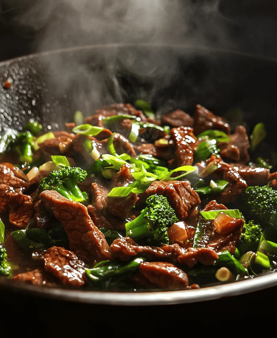 Stir-fried beef and broccoli is a beloved dish that has captured the hearts (and appetites) of diners around the globe. Originally hailing from Chinese cuisine, this classic dish has made its way into countless homes, becoming a staple on menus in Asian restaurants and a favorite for home cooks alike. The appeal of beef and broccoli lies not only in its savory flavor and vibrant color but also in its satisfying texture that perfectly balances tender beef with crisp-tender broccoli florets.