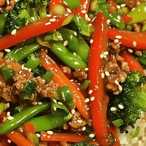 Stir fry dishes have long held a special place in the hearts and kitchens of food lovers worldwide. Their unique ability to combine vibrant ingredients with a quick cooking method makes them a staple for busy home cooks and culinary enthusiasts alike. Among these delightful options, the Ground Turkey Teriyaki Stir Fry stands out as a particularly appealing choice. Not only is it a healthy option, but it also promises a burst of flavor that will excite your taste buds and add variety to your weekly meal rotation.