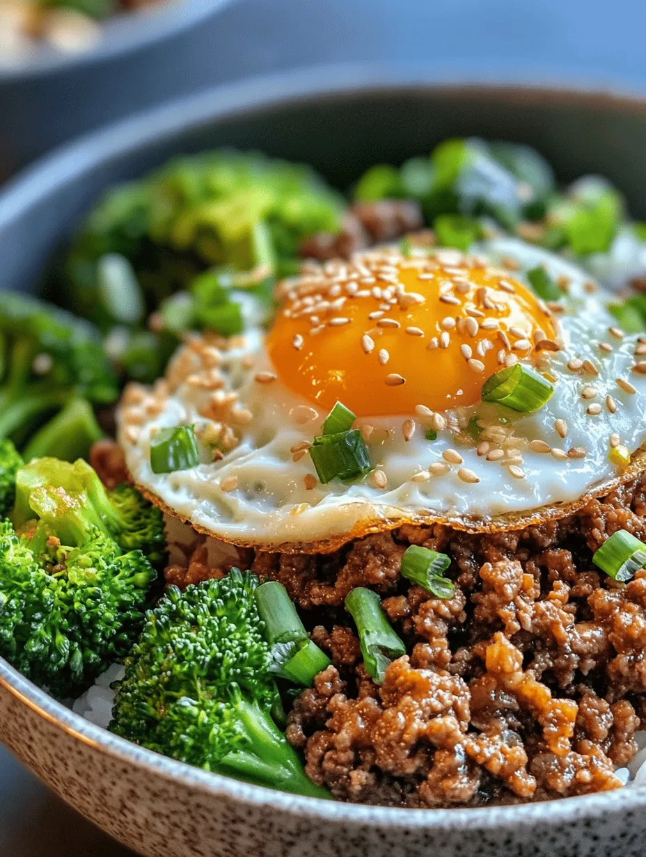 In recent years, Korean cuisine has gained immense popularity around the globe, celebrated for its bold flavors and vibrant ingredients. One dish that beautifully embodies the essence of Korean cooking is the Korean Ground Beef Bowl. This easy-to-make recipe combines savory ground beef with aromatic seasonings, fresh vegetables, and perfectly cooked rice, making it a favorite for busy weeknight dinners or meal prep. The allure of this dish lies not just in its taste but also in its ability to bring together a variety of textures and flavors that highlight the unique aspects of Korean culinary traditions.