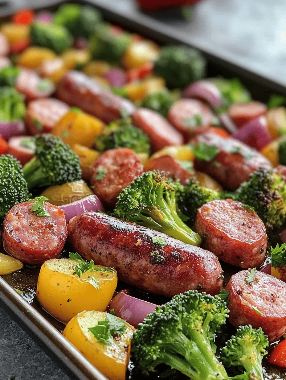 In the fast-paced world we live in, finding healthy and delicious meals that can be prepared quickly is essential. The Sheet Pan Sausage and Veggies Delight is a perfect solution for busy weeknights, offering a savory combination of smoked sausage and colorful vegetables that are not only tasty but also nutritious. This one-pan meal simplifies the cooking process while maximizing flavor and minimizing cleanup. In this article, we will explore the recipe in detail, its health benefits, tips for customization, and how to make the most of your meal prep.