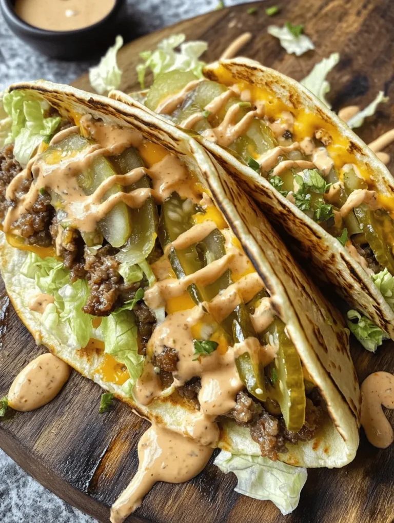 If you’ve ever craved the iconic flavors of a Big Mac but wanted a more portable, convenient option, then Big Mac Wraps are the perfect solution. This innovative recipe takes the classic burger experience and transforms it into a delicious wrap that’s easy to make and even easier to enjoy on the go. Whether you’re looking for a quick lunch, a satisfying dinner, or a fun meal to serve at gatherings, these wraps deliver all the flavor you love in a streamlined format.