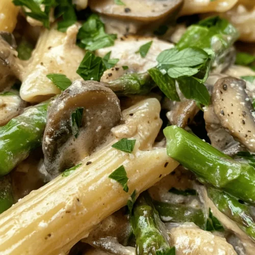 When it comes to comfort food, few dishes evoke as much warmth and satisfaction as a creamy pasta dish. The allure of a well-prepared creamy mushroom and asparagus chicken penne lies not just in its rich flavors but also in its nostalgic ability to bring people together around the dinner table. The combination of tender chicken, earthy mushrooms, vibrant asparagus, and al dente penne pasta creates a meal that is both hearty and indulgent, making it a favorite for family dinners and special occasions alike.