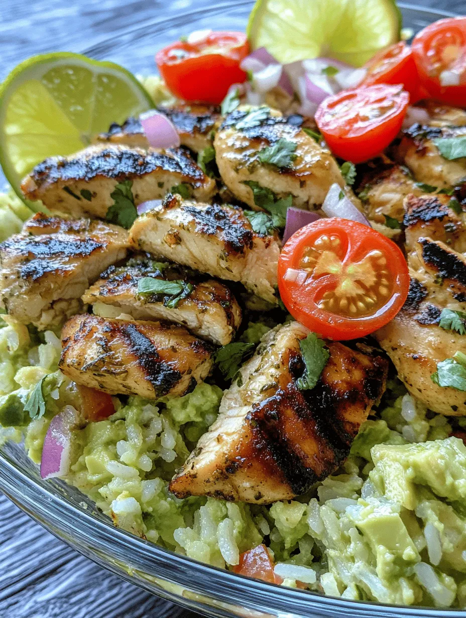 If you're searching for a recipe that perfectly balances flavor, nutrition, and visual appeal, look no further than the Honey Lime Chicken & Avocado Rice Stack. This dish tantalizes the taste buds with its unique combination of sweet, tangy, and creamy elements, making it a delightful addition to any meal. The honey-lime marinade infuses the chicken with a vibrant flavor profile, while the creamy avocado and fluffy rice create a satisfying base that complements the main protein beautifully. Whether you're hosting a dinner party or simply looking to elevate your weeknight meals, this recipe is sure to impress.