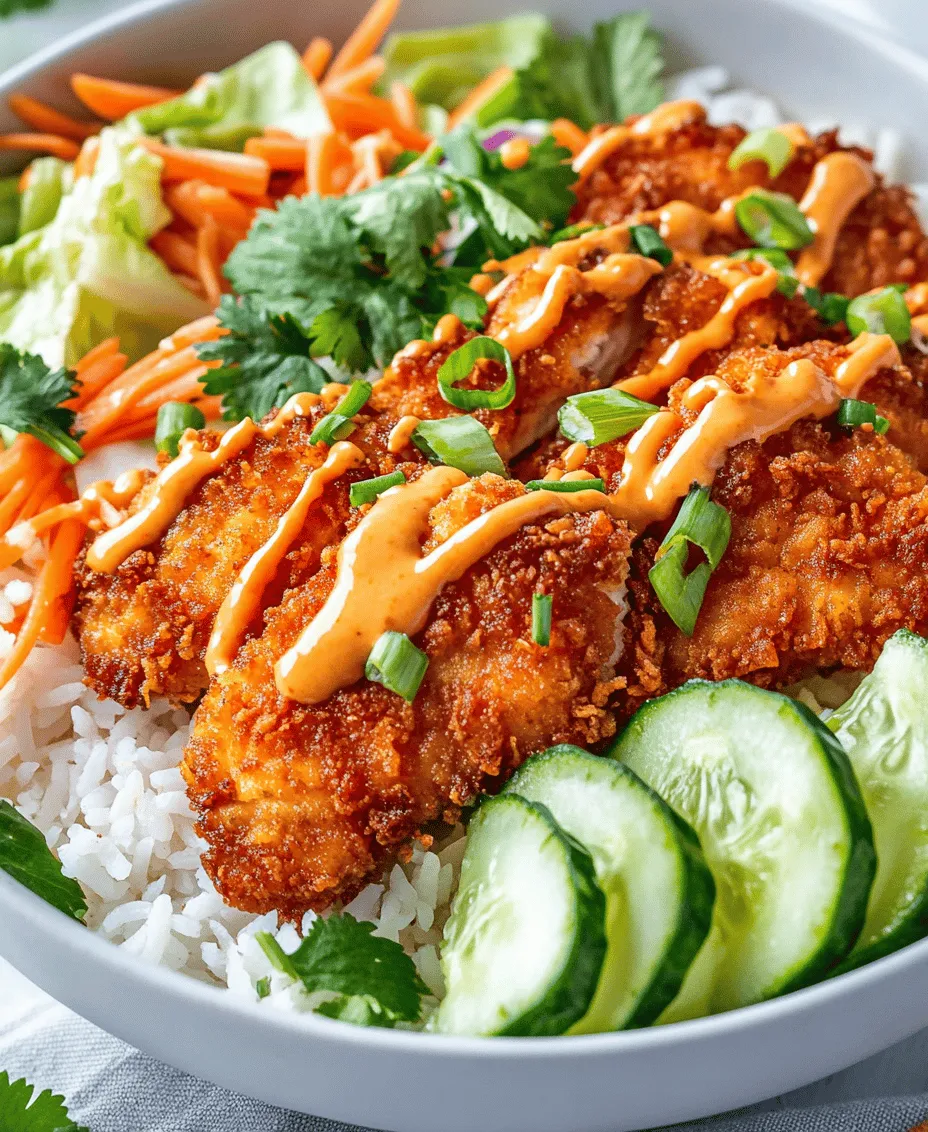 If you're in the mood for a meal that perfectly balances flavor, texture, and nutrition, look no further than the Bang Bang Chicken Bowl. This dish has gained immense popularity for its deliciously crispy chicken, vibrant assortment of fresh vegetables, and a tantalizing sauce that brings it all together. Whether you're looking for a quick weeknight dinner or a meal prep option for the week ahead, the Bang Bang Chicken Bowl checks all the boxes.