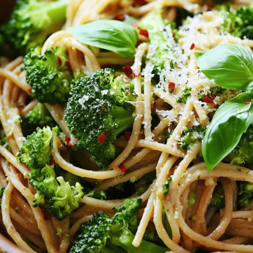 In recent years, the demand for healthy pasta dishes has surged as more individuals seek nourishing meals that are both satisfying and delicious. Pasta, a staple in many diets worldwide, can often be perceived as a carbohydrate-heavy indulgence. However, with the right ingredients and preparation methods, it can transform into a wholesome and nutritious dish. One such recipe that stands out in the realm of healthy pasta options is the Easy Healthy Broccoli Pasta. This dish not only incorporates vibrant greens but also boasts a perfect balance of flavors and textures, making it a delightful meal for any occasion.