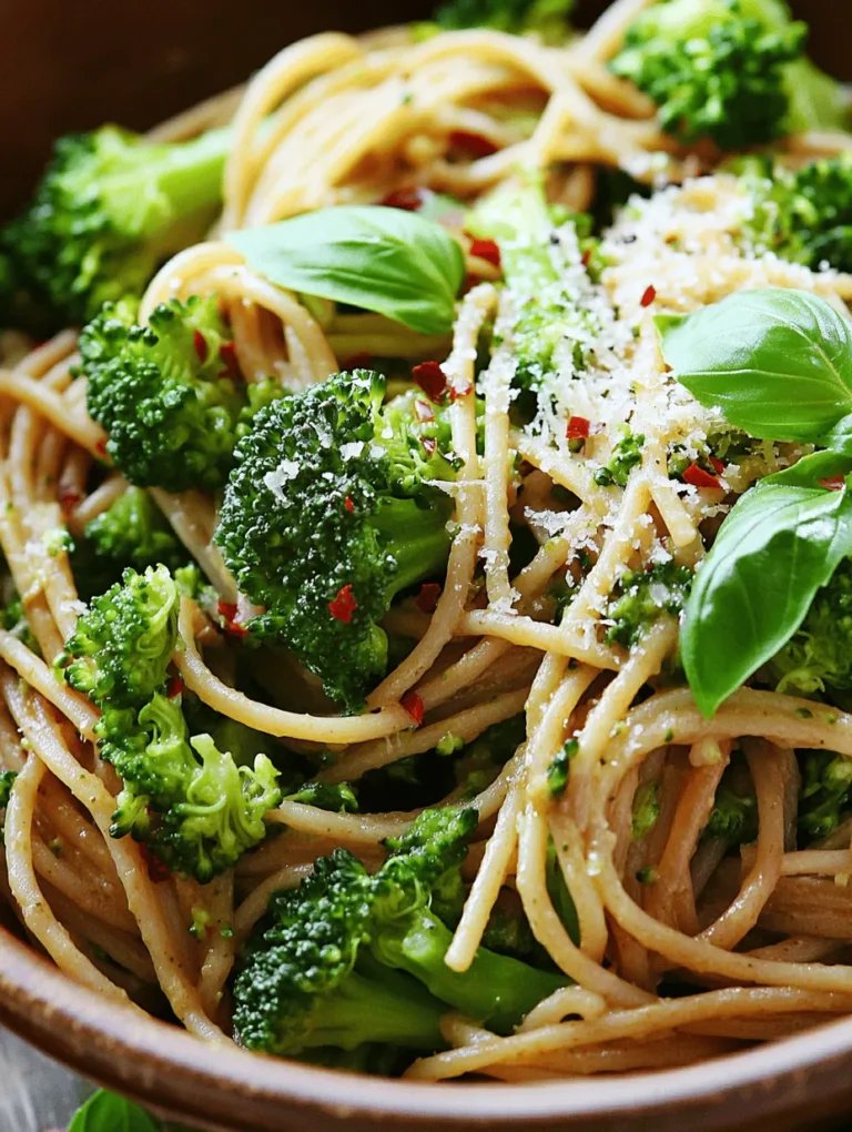 In recent years, the demand for healthy pasta dishes has surged as more individuals seek nourishing meals that are both satisfying and delicious. Pasta, a staple in many diets worldwide, can often be perceived as a carbohydrate-heavy indulgence. However, with the right ingredients and preparation methods, it can transform into a wholesome and nutritious dish. One such recipe that stands out in the realm of healthy pasta options is the Easy Healthy Broccoli Pasta. This dish not only incorporates vibrant greens but also boasts a perfect balance of flavors and textures, making it a delightful meal for any occasion.