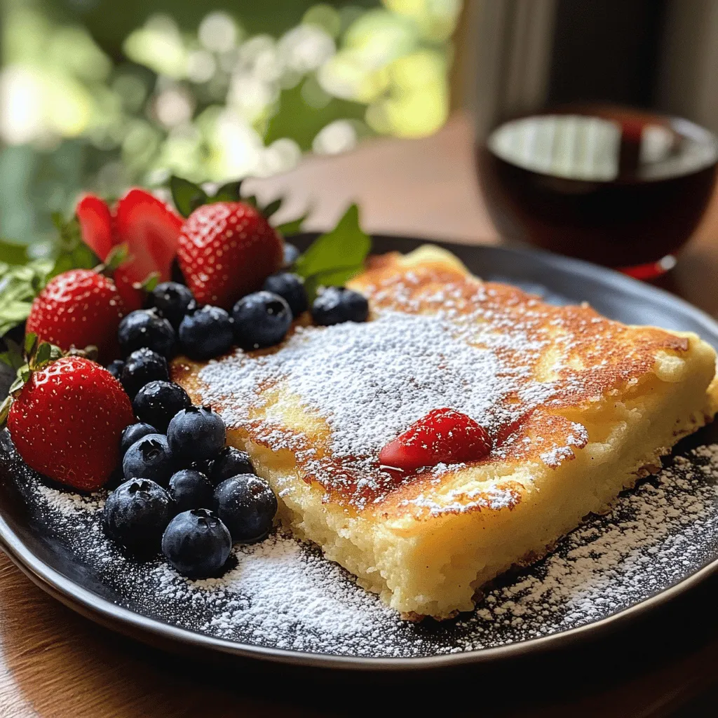 Are you ready to indulge in a breakfast dish that’s as delightful to the eyes as it is to the palate? The Fluffy German Pancake, also known as a Dutch Baby, is a culinary creation that has captured hearts globally with its airy texture and impressive presentation. Originating from Germany, this pancake is not your run-of-the-mill breakfast fare; it’s a unique treat that puffs up beautifully in the oven, creating a fluffy, golden-brown delight that can be topped with fruits, powdered sugar, or syrup.