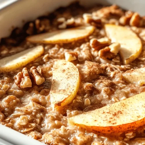 In a world where breakfast often falls victim to convenience, the pursuit of nutritious and delicious morning meals has never been more crucial. The significance of starting your day with wholesome foods cannot be overstated. A healthy breakfast sets the tone for the day ahead, providing your body with essential nutrients and sustained energy to tackle whatever comes your way. Today, we're diving into a delightful recipe that embodies this philosophy: the Irresistible Healthy Apple Oatmeal Breakfast Bake.