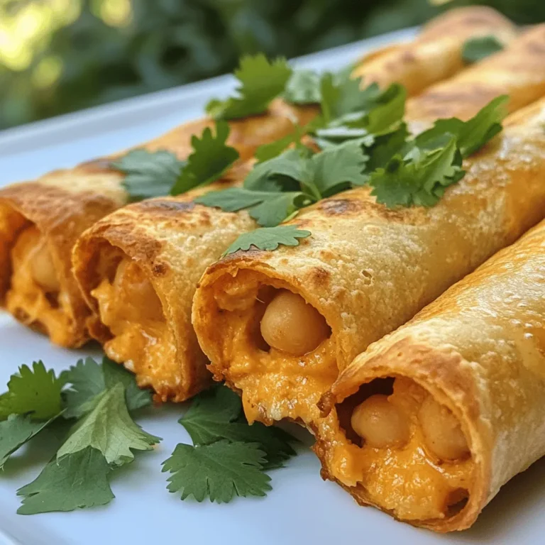 In recent years, plant-based recipes have surged in popularity, capturing the interests of both health-conscious eaters and culinary adventurers. As more individuals turn to vegetarian and vegan diets, the demand for innovative and satisfying meals has skyrocketed. One such delightful dish that has made its way into the hearts (and stomachs) of many is Buffalo Chickpea Taquitos. This recipe not only satisfies those cravings for bold flavors but also provides a healthy alternative to traditional taquitos, making it a fantastic option for various dietary preferences.