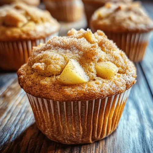 In the realm of comfort food, few recipes evoke the warm, inviting aroma of freshly baked goods quite like homemade apple cinnamon muffins. These Irresistible Moist Apple Cinnamon Muffins are designed to bring joy to your kitchen and delight to your taste buds. The symphony of flavors created by the sweetness of tender apples harmoniously blending with the warm spices of cinnamon and nutmeg makes these muffins a staple for any occasion. Whether it's a cozy breakfast, an afternoon snack, or a festive brunch gathering with friends and family, these muffins are sure to become a beloved recipe in your culinary repertoire.