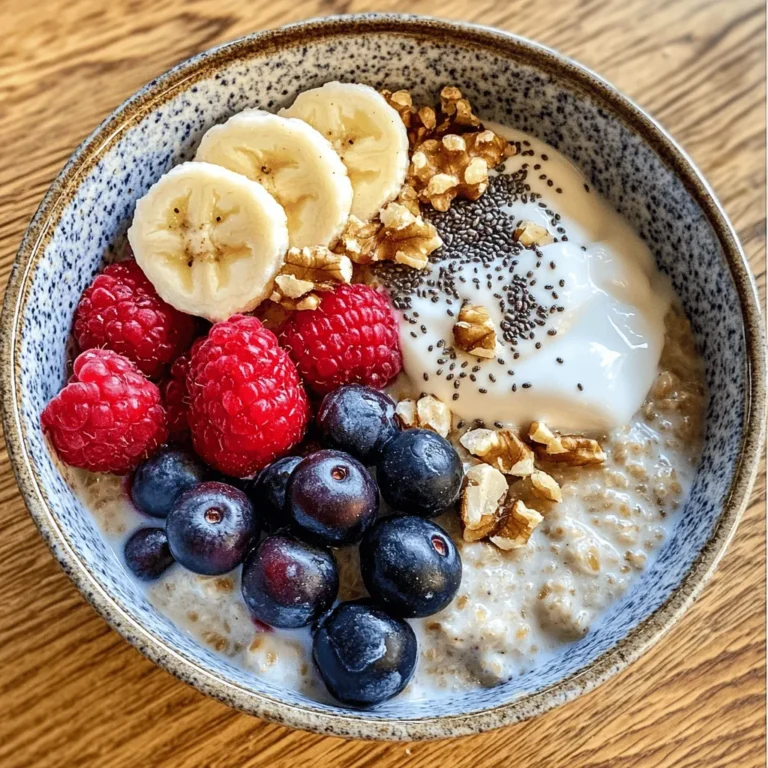 In a world that often prioritizes quick and convenient meals, the warm embrace of a nourishing bowl of Cozy Barley Porridge can transform your breakfast routine into a delightful culinary experience. This dish, simple yet comforting, invites you to slow down and savor the morning. Barley porridge, with its creamy texture and nutty flavor, serves as the perfect foundation for a variety of toppings—whether you prefer fresh fruit, nuts, or a drizzle of syrup, the possibilities are endless.