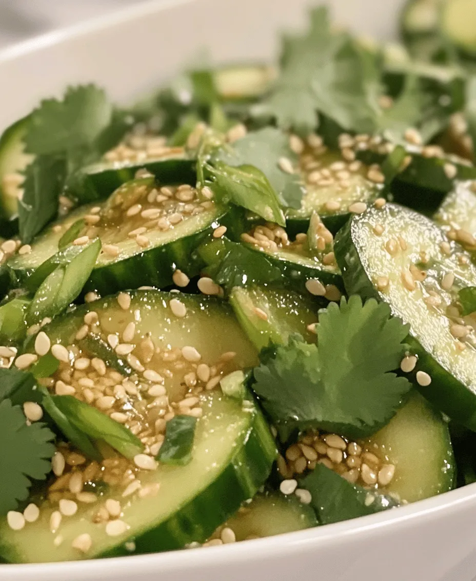 Cucumber salads hold a special place in the heart of Asian cuisine, celebrated for their refreshing taste, crisp texture, and vibrant appearance. These salads are not only a staple at many Asian dining tables but also a versatile dish that can complement a variety of meals, whether served alongside grilled meats, as a side for rice dishes, or as a light, stand-alone salad. The Crunchy Refreshing Asian Cucumber Salad stands out as a quintessential summer dish, perfect for warm days when you crave something light yet satisfying.