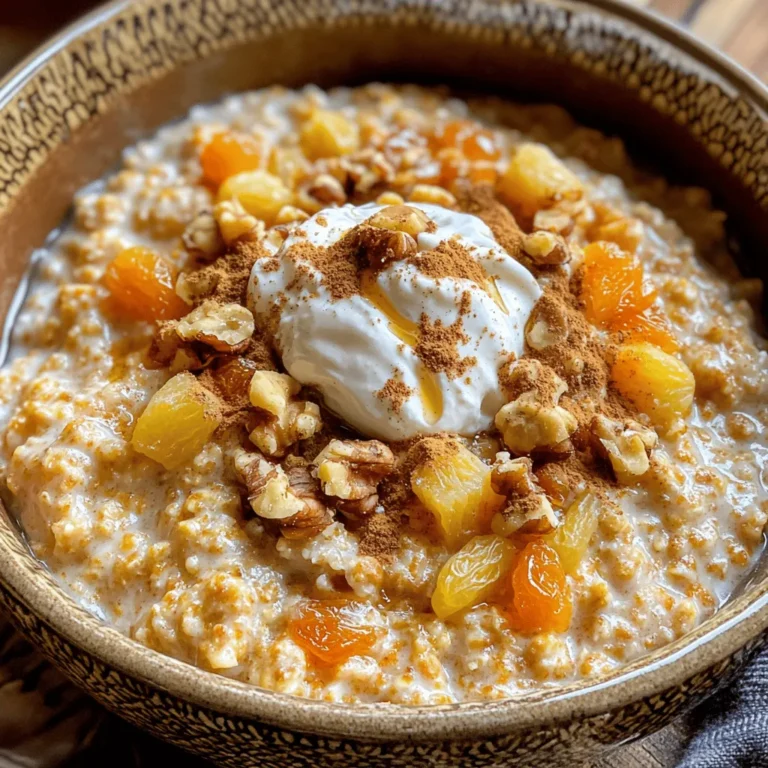 In the realm of breakfast options, oatmeal is often celebrated for its versatility and health benefits. But what if you could elevate your morning bowl to something extraordinary? Enter our Carrot Cake Oatmeal—a delightful fusion of comfort and nutrition that captures the essence of traditional carrot cake in a warm, hearty serving designed to kickstart your day.