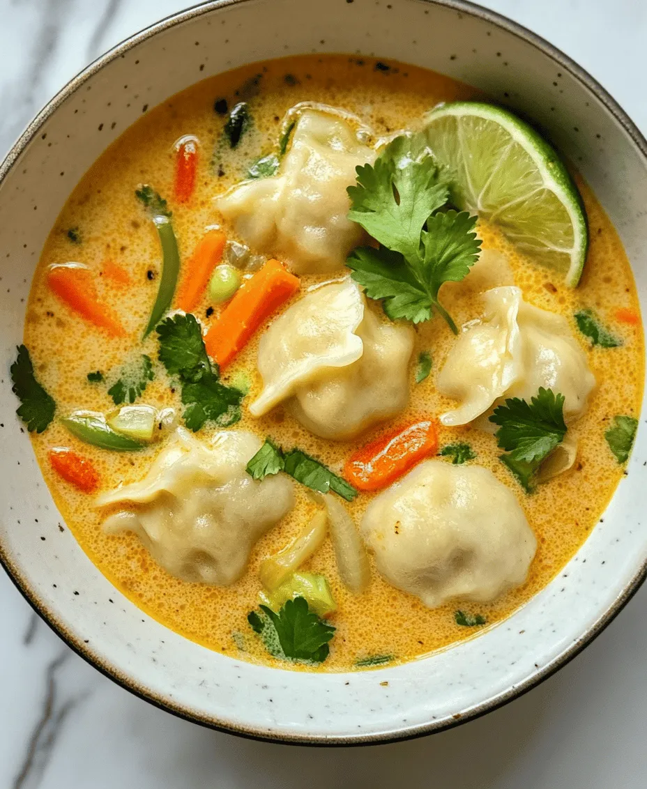 Curry and dumplings have long been celebrated in culinary traditions around the world, captivating taste buds and hearts alike. The allure of curry lies in its vibrant flavors and aromatic spices, while dumplings offer a delightful texture that complements a wide range of dishes. When combined in a comforting soup, these elements create a culinary masterpiece that warms both the body and soul. This Best Curry Dumpling Soup recipe brings together the rich, complex notes of curry with the soft chewiness of homemade dumplings, making it a perfect dish for any occasion—be it a cozy family dinner or a festive gathering.