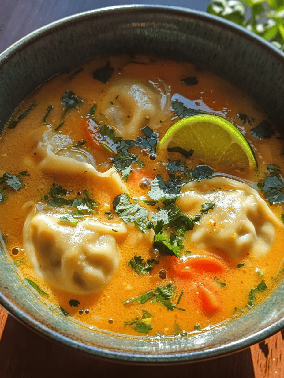 Curry and dumplings have long been celebrated in culinary traditions around the world, captivating taste buds and hearts alike. The allure of curry lies in its vibrant flavors and aromatic spices, while dumplings offer a delightful texture that complements a wide range of dishes. When combined in a comforting soup, these elements create a culinary masterpiece that warms both the body and soul. This Best Curry Dumpling Soup recipe brings together the rich, complex notes of curry with the soft chewiness of homemade dumplings, making it a perfect dish for any occasion—be it a cozy family dinner or a festive gathering.