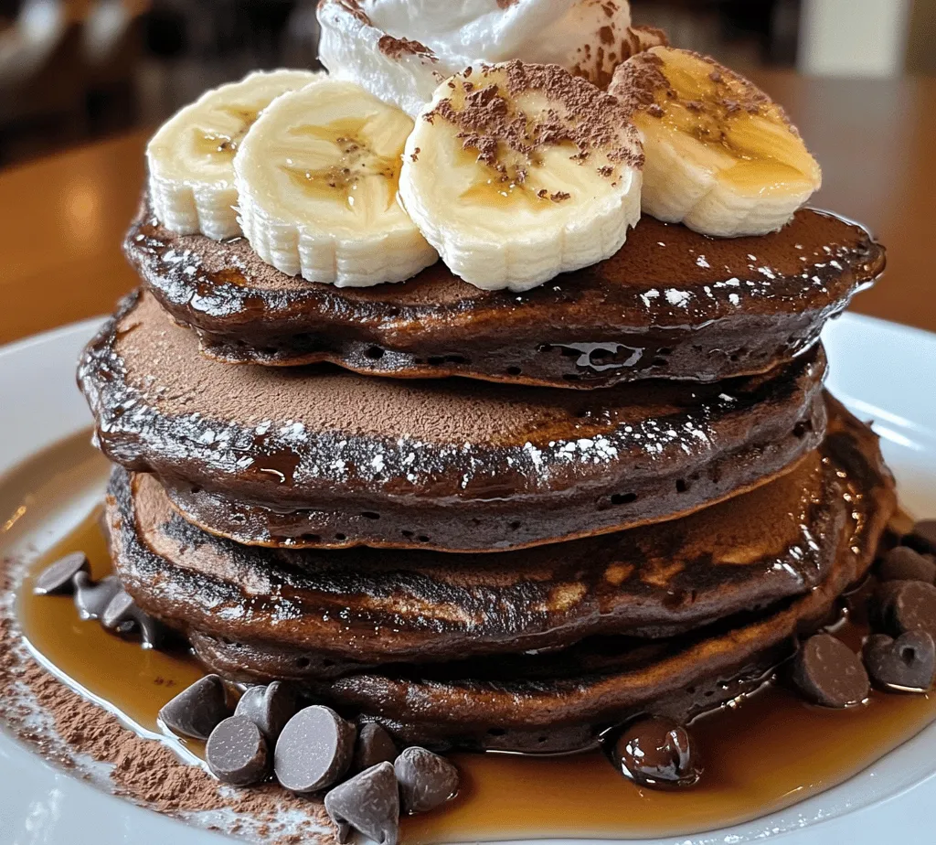 Pancakes have long been cherished as a breakfast staple across the globe, offering a perfect canvas for creativity and indulgence. The simplicity of pancakes allows them to be versatile, transforming from plain to extravagant with just a few added ingredients. Among the myriad variations, chocolate pancakes stand out, captivating breakfast lovers with their rich, indulgent flavor. Imagine sinking your fork into a stack of fluffy, chocolatey goodness, with each bite offering a delightful balance of sweetness and warmth.