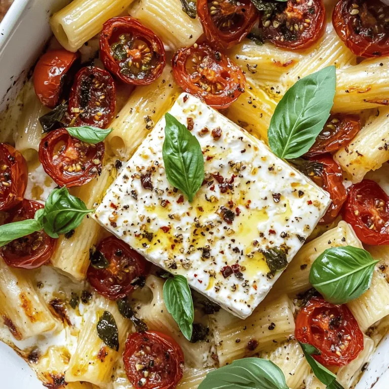 In recent years, the creamy baked feta pasta trend has exploded on social media, captivating food enthusiasts everywhere. This delightful dish combines the rich, creamy texture of baked feta with juicy cherry tomatoes and aromatic garlic, offering a symphony of flavors that dance on your palate. Its rise to popularity can be attributed not only to its visually appealing presentation but also to its incredible taste and ease of preparation. The concept is simple: bake a block of feta cheese with fresh ingredients, combine it with pasta, and enjoy a comforting yet sophisticated meal.
