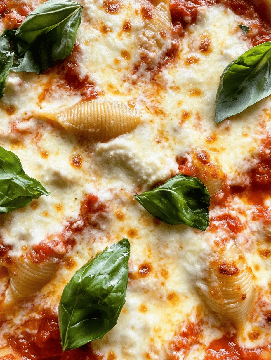 If you are searching for a dish that embodies comfort and culinary delight, look no further than Spinach & Ricotta Blissful Shells. This Italian-inspired dish combines the earthy flavors of fresh spinach with the creamy richness of ricotta cheese, all encased in tender jumbo pasta shells. Not only is it a feast for the senses, but it also serves as a wholesome meal that can be enjoyed by everyone, from families to dinner guests. The combination of flavors and textures makes this dish a standout in any pasta repertoire.