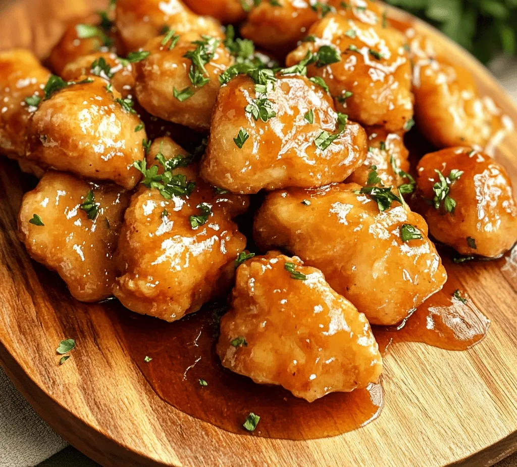 If you’re looking for a dish that captures the essence of comfort food while simultaneously offering an indulgent twist, look no further than Sweet and Sticky Honey Butter Chicken. This mouthwatering recipe is a true crowd-pleaser, showcasing tender chicken coated in a crispy, golden-brown crust and glazed with a luscious honey butter sauce. It's the perfect combination of sweet and savory, making it an irresistible option for any home cook looking to impress their family or guests.