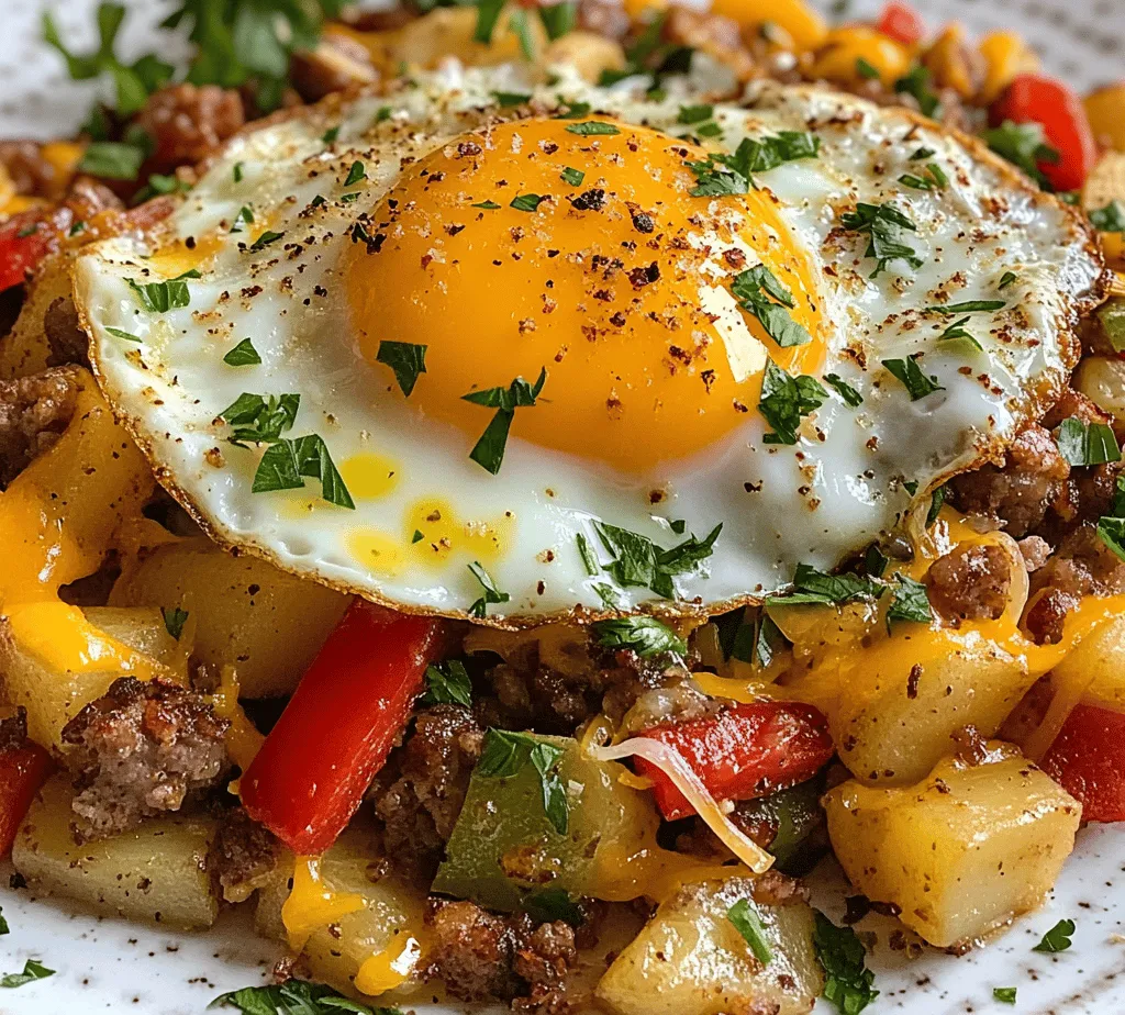 The origins of breakfast hash can be traced back to the 19th century, where it was often made from leftover meats and potatoes, allowing households to minimize food waste. The term 