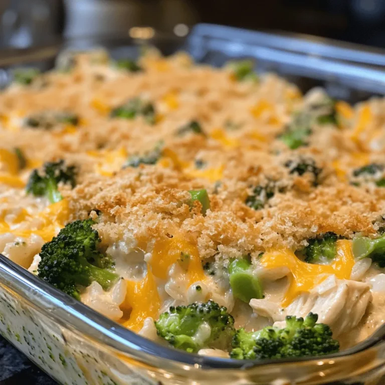To create a truly exceptional creamy chicken and broccoli bake, understanding each ingredient's role and benefits is crucial. Here’s a breakdown of the core components that come together to make this dish a favorite among many.