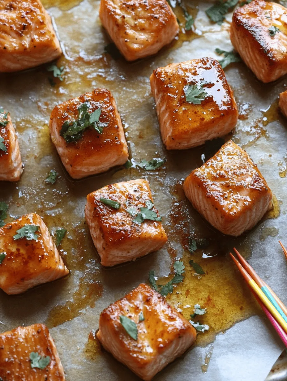 In the ever-evolving landscape of modern cuisine, the combination of sweet and spicy flavors is gaining unprecedented popularity. Diners are increasingly drawn to dishes that tantalize the taste buds with contrasting sensations, making meals more exciting and memorable. One such dish that beautifully embodies this trend is Hot Honey Salmon Bites. This recipe strikes a perfect balance between the rich, buttery flavor of salmon and the sweet heat of hot honey, creating a delightful appetizer or snack that is sure to impress at any gathering.