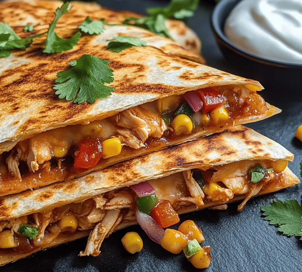Quesadillas are a beloved staple in various cuisines, especially in Mexican and Tex-Mex cooking. Their versatility and ease of preparation make them a go-to option for many home cooks. From classic cheese quesadillas to gourmet versions with an array of fillings, these delightful treats can be customized to suit any palate. Among the myriad of flavors and fillings, the Smoky BBQ Chicken Quesadilla stands out as a delicious and innovative twist on this traditional dish.