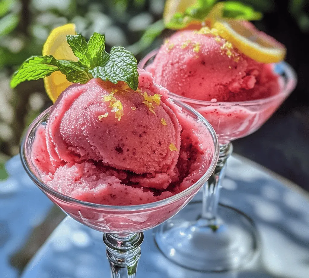 Exploring the world of frozen desserts often leads us to delightful and refreshing options, and Strawberry Lemon Sorbet stands out as a quintessential treat for any season. This vibrant sorbet not only tantalizes the taste buds with its sweet and tangy flavors but also offers a nutritious alternative to traditional ice cream. With fresh strawberries and zesty lemons at its core, this recipe is incredibly easy to prepare and perfect for impressing guests or enjoying a quiet evening at home.