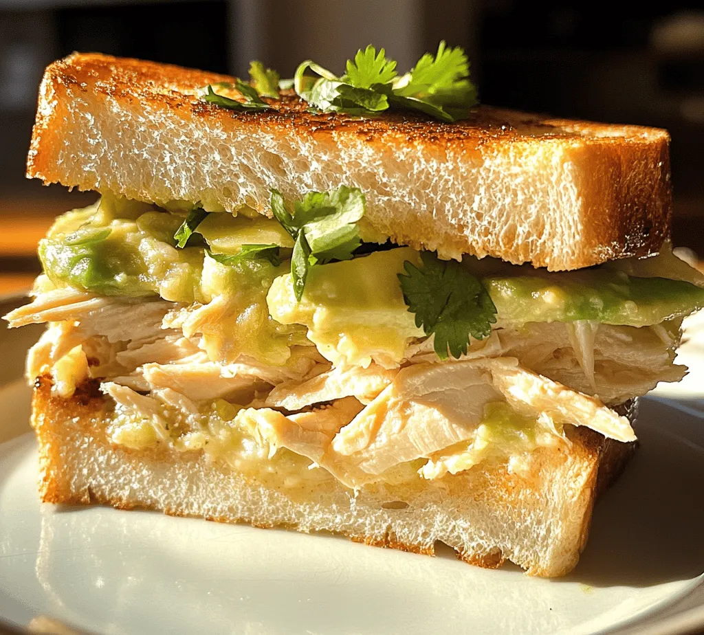 The Chicken Avocado Melt Sandwich stands out as a delightful fusion of flavors and textures, effortlessly combining creamy avocado, tender chicken, and gooey cheese into one delicious package. This isn’t merely a quick meal option; it’s a culinary celebration that showcases fresh ingredients while delivering a nutritious punch. As more individuals seek healthier alternatives that don’t compromise on taste, the Chicken Avocado Melt Sandwich has become a go-to choice for busy professionals and families alike. With a few simple ingredients and straightforward steps, you can create a sandwich that not only satisfies your hunger but also delights your palate.