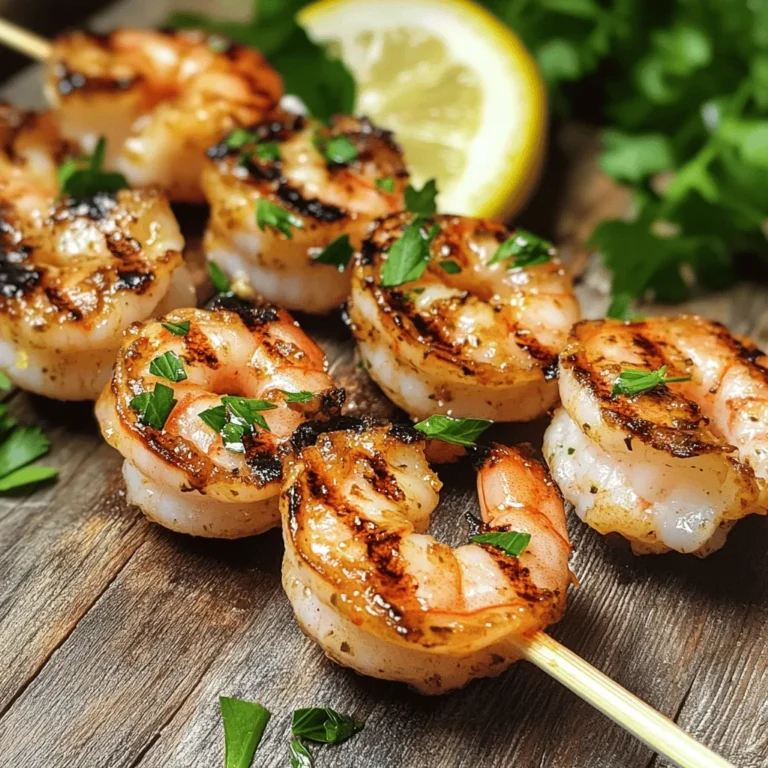 Among the recipes, the Zesty Lemon Grilled Shrimp Skewers shine brightly as a summer favorite. This dish combines the succulent flavor of shrimp with the vibrant zest of lemon, creating a delightful meal that captures the essence of summer. Not only are these skewers visually appealing, but they also boast a burst of flavor that is sure to impress your guests.