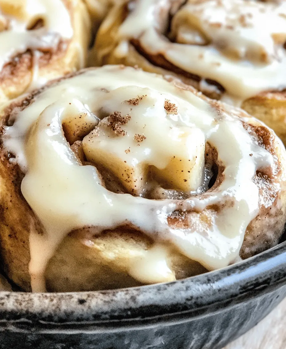 Indulging in warm, homemade pastries is one of life's simplest pleasures, and there's nothing quite like the aroma of freshly baked apple cinnamon rolls wafting through your kitchen. This recipe for Irresistible Apple Cinnamon Rolls with Cream Cheese Frosting combines the tartness of Granny Smith apples, the warmth of cinnamon, and the richness of cream cheese frosting into a delightful treat that is perfect for breakfast, brunch, or any festive occasion. The combination of soft, pillowy dough filled with a luscious apple-cinnamon mixture and topped with creamy frosting makes these rolls a true showstopper.