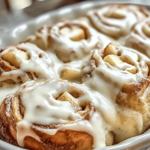 Indulging in warm, homemade pastries is one of life's simplest pleasures, and there's nothing quite like the aroma of freshly baked apple cinnamon rolls wafting through your kitchen. This recipe for Irresistible Apple Cinnamon Rolls with Cream Cheese Frosting combines the tartness of Granny Smith apples, the warmth of cinnamon, and the richness of cream cheese frosting into a delightful treat that is perfect for breakfast, brunch, or any festive occasion. The combination of soft, pillowy dough filled with a luscious apple-cinnamon mixture and topped with creamy frosting makes these rolls a true showstopper.