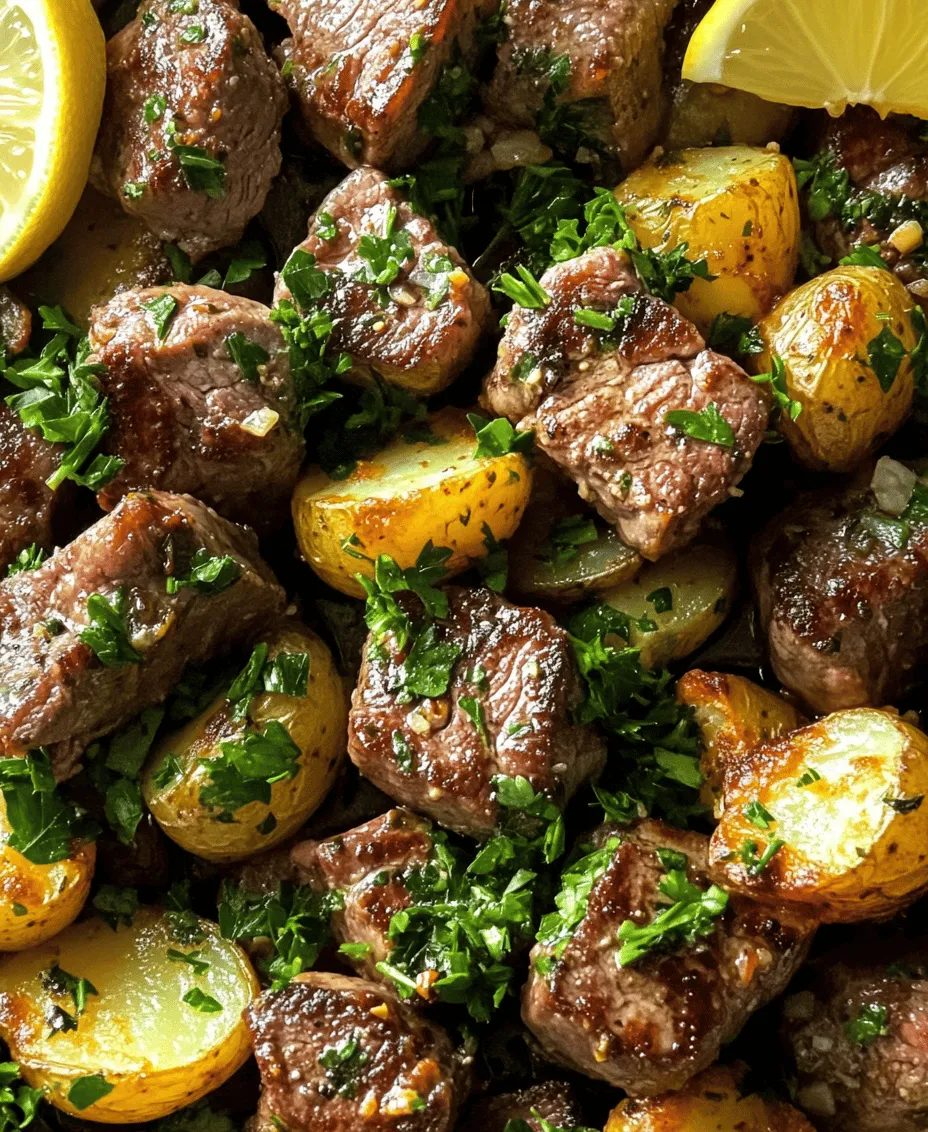 If you're on the hunt for a delectable meal that marries rich flavors with satisfying textures, look no further than Savory Garlic Butter Steak Bites and Crispy Potatoes. This dish is a perfect blend of succulent steak, tender potatoes, and the irresistible allure of garlic butter, making it an ideal choice for any occasion—from a casual weeknight dinner to an impressive weekend gathering. The combination of juicy steak bites with golden, crispy potatoes creates a symphony of flavors that will tantalize your taste buds and leave everyone asking for seconds.