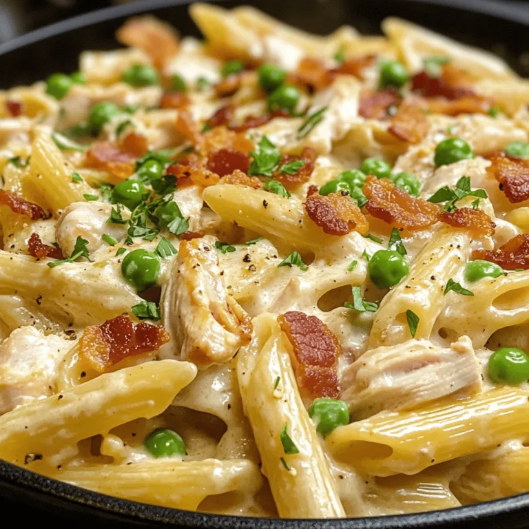 In the realm of comfort food, few dishes can rival the allure of creamy pasta. Creamy Chicken Bacon Ranch Pasta is a prime example of a meal that effortlessly combines richness, savory flavors, and a touch of indulgence. This dish has become a staple for countless households, especially those seeking a quick and satisfying option for busy weeknight dinners.